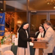 Donating funds to Sr. Lucy of Notre Dame Convalescent Home