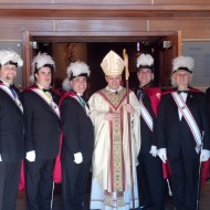 Bishop Caggiano visits St. Matthew Church, Thanksgiving 2013