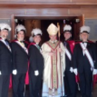 Bishop Caggiano visits St. Matthew Church, Thanksgiving 2013